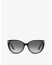 Tiffany & Co. - Tf4178 Tiffany T Cat Eye-frame Acetate Sunglasses - Lyst