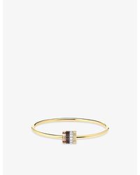 Boucheron - Quatre Classique Large 18Ct- - - Pvd And 0.35Ct Diamond Bracelet - Lyst
