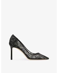 Jimmy Choo - Romy 85 Lace Pumps - Lyst