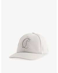 Christian Louboutin - Mooncrest Ivy Ac Cotton-Canvas Baseball Cap - Lyst