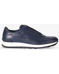 John Lobb - Lift Lace-up Leather Low-top Trainers - Lyst