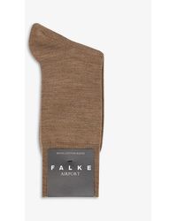 FALKE - Airport Wool-blend Socks - Lyst