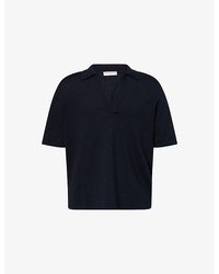 Orlebar Brown - Raffertie Short-Sleeve Wool Polo Shirt - Lyst