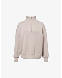 Varley - Hawley Relaxed-Fit Stretch-Woven Sweatshirt - Lyst