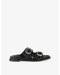 KG by Kurt Geiger - Rosabella Suede Sandals - Lyst