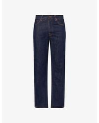 Nudie Jeans - Rad Rufus Straight-Leg Denim Jeans - Lyst