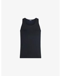 Hanro - Cotton Superior Cotton-Blend Vest Top Xxl - Lyst
