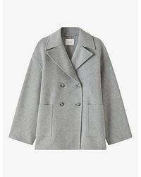 JOSEPH - Flavia Double-Breasted Wool And Cashmere Coat - Lyst