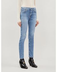 Citizens of Humanity Harlow Slim-fit High-rise Jeans - Blue