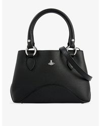 Vivienne Westwood - Britney Small Leather Top-handle Bag - Lyst