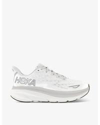 Hoka One One - Clifton 9 Breathable Polyester-blend Low-top Trainers - Lyst