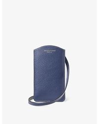 Aspinal of London - London Grained-leather Phone Case - Lyst