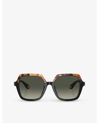 Giorgio Armani - Ar8193u Square-frame Acetate Sunglasses - Lyst