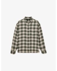 AllSaints - Lumley Checked Woven Shirt - Lyst
