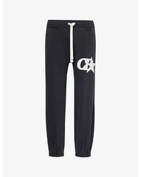 Cole Buxton - Cb Star Brand-print Cotton-jersey jogging Bottoms - Lyst
