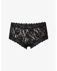 Hanky Panky - Boyshort Signature Lace Briefs - Lyst
