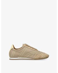 TOTEME - Flex Suede Trainers - Lyst