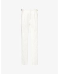 Orlebar Brown - Carsyn Regular-fit Straight-leg Linen And Cotton-blend Trousers - Lyst