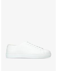 Doucal's - Tumblet Panelled Leather Low-top Trainers - Lyst