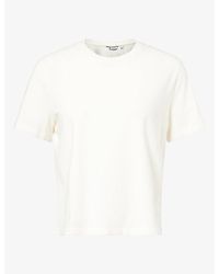 Kayanee - Relaxed-Fit Logo-Print Stretch-Cotton T-Shirt - Lyst