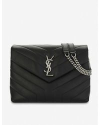 Saint Laurent - Loulou Small Leather Cross-body Bag - Lyst