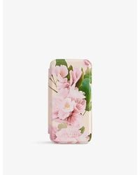 Ted Baker - Liriam Floral-print Iphone 14 Pro Max Phone Case - Lyst