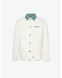 Dickies - Herndon Brand-embroidered Denim Jacket X - Lyst