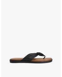 Dune - Looks Leather Sandals - Lyst