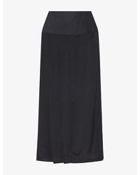 Yohji Yamamoto - Silk Kimono Under Skirt - Lyst