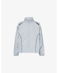 Obey - Practice Check Windbreaker Jacket - Lyst