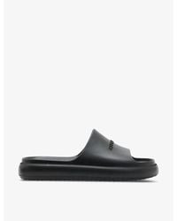 AllSaints - Dune Logo-Strap Rubber Slides - Lyst