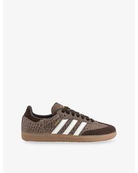 adidas - Samba Og Leather Trainers - Lyst