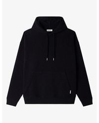 Sandro - Oversized Logo-Tag Cotton Hoody - Lyst