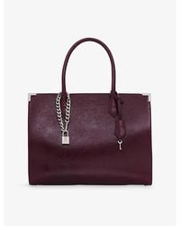 The Kooples - Ming Large Leather Tote Bag - Lyst