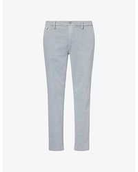 Replay - Benni Straight-Leg Stretch-Cotton Chinos - Lyst