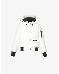 Canada Goose - N Star Wh Chilliwack Hooded Cotton-blend Bomber Jacket - Lyst