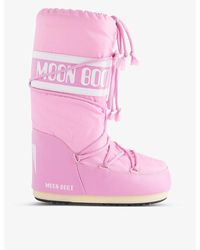 Moon Boot - Icon Logo-print Shell Boots - Lyst