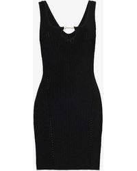 Jacquemus - La Mini Robe Sierra Brand-plaque Woven-blend Mini Dress - Lyst