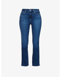 PAIGE - Cindy Slim-Leg Denim Jeans - Lyst