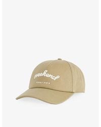 Weekend by Maxmara - Logo-Embroidered Cotton Baseball Cap - Lyst