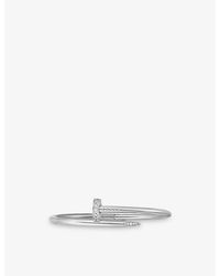 Cartier - Juste Un Clou 18Ct- And 0.58Ct Brilliant-Cut Diamond Bracelet - Lyst