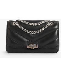 Claudie Pierlot - Angelina Quilted Leather Shoulder Bag - Lyst