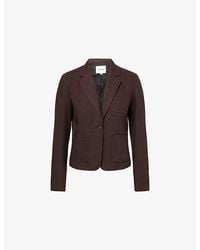 ME+EM - Patch-Pocket Fitted Woven Blazer - Lyst