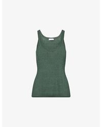 Gabriela Hearst - Nevin Pointelle Cashmere-Silk Knitted Tank Top - Lyst