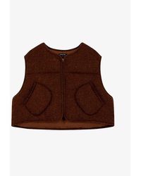 Soeur Santiago Patterned Wool-blend Jacket | Lyst Canada