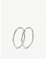 Monica Vinader - Siren Large Hoop Earrings - Lyst