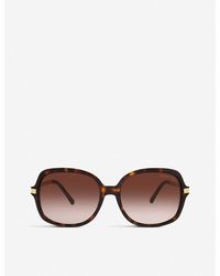 Michael Kors - Mk2024 Adrianna Ii Round-frame Sunglasses - Lyst