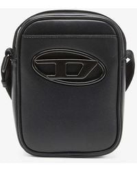 DIESEL - Holi-d Logo-embossed Faux-leather Cross-body Bag - Lyst