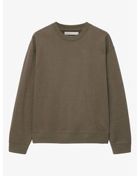 AllSaints - Aston Boxy Jersey Jumper - Lyst