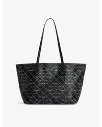 Zadig & Voltaire - Z Shopper Monogram Coated-Canvas Tote Bag - Lyst